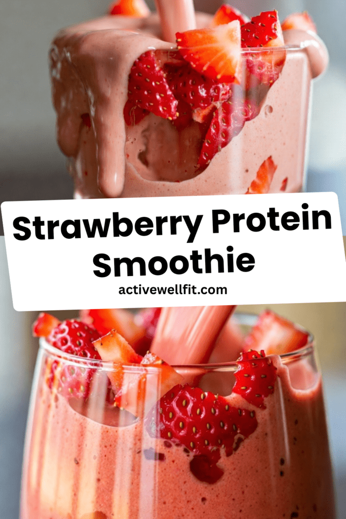 Strawberry Protein Smoothie